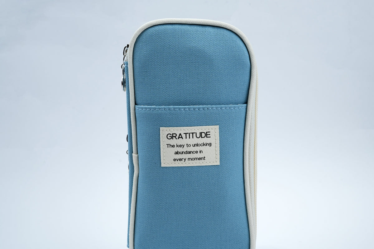 Expandable Pouch - Teal Blue