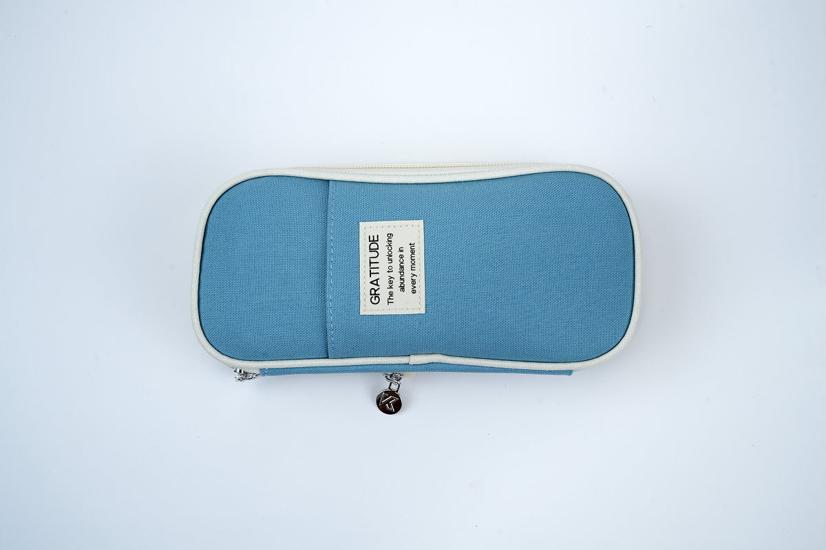 Expandable Pouch - Teal Blue