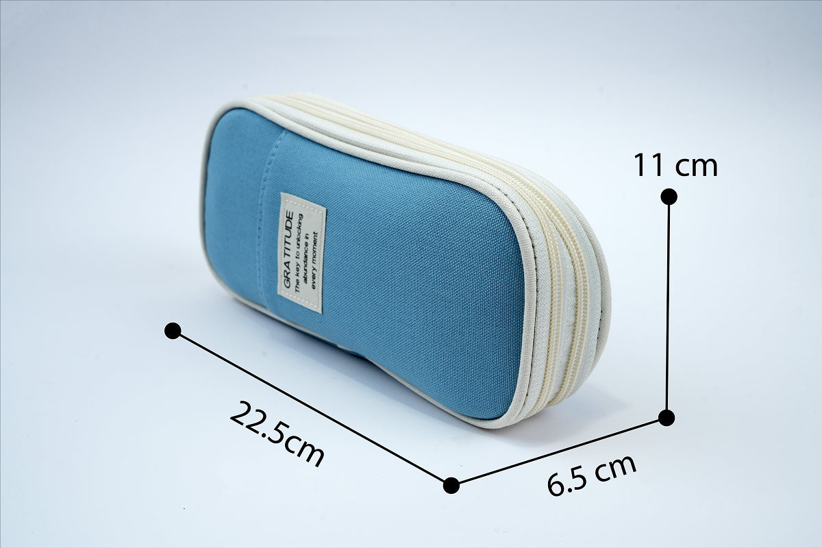 Expandable Pouch - Teal Blue