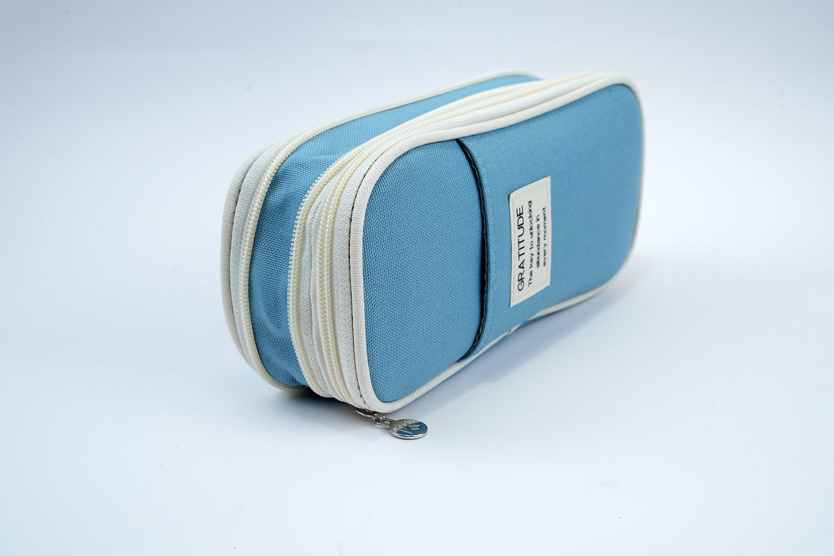 Expandable Pouch - Teal Blue