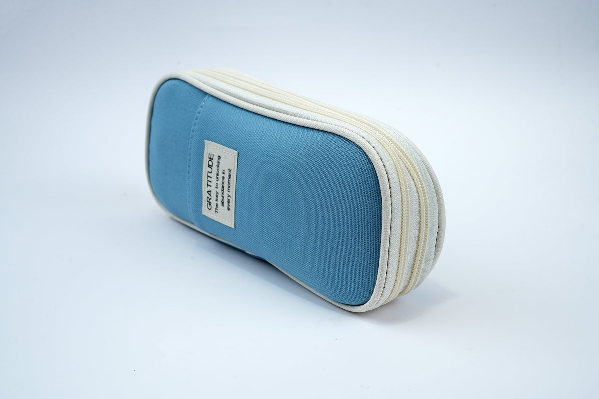 Expandable Pouch - Teal Blue