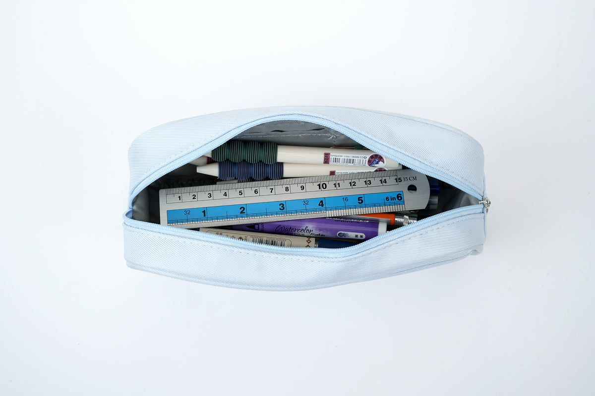 Clearview Organizer Pouch - Light Blue
