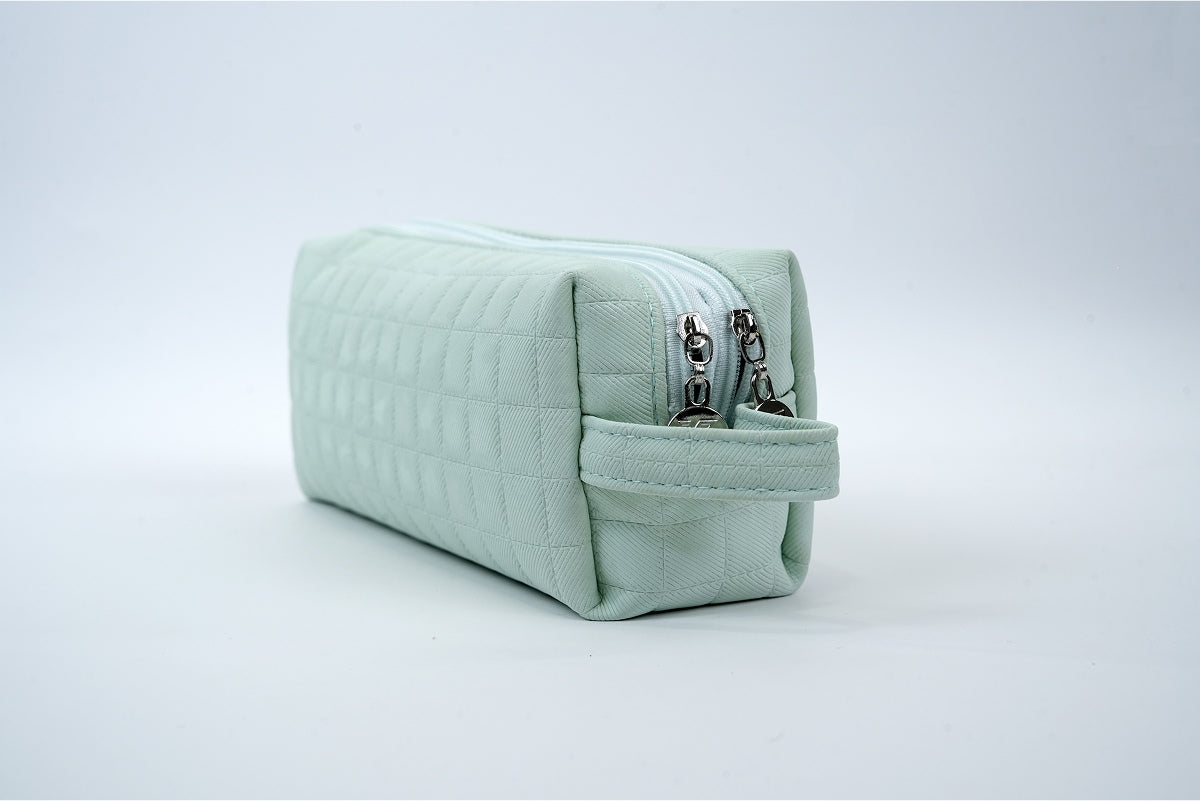 Squarestich Pouch - Mint Green