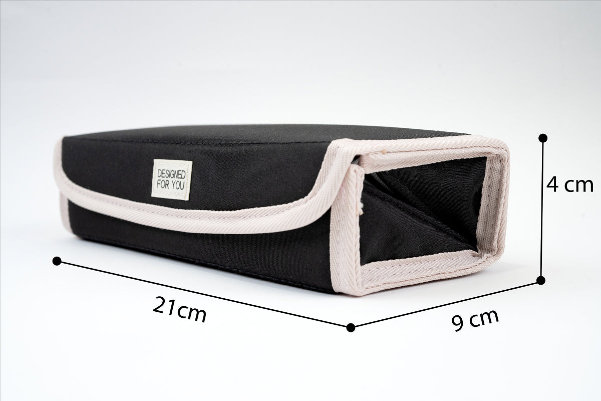 Magnetic Lock Pouch - Black