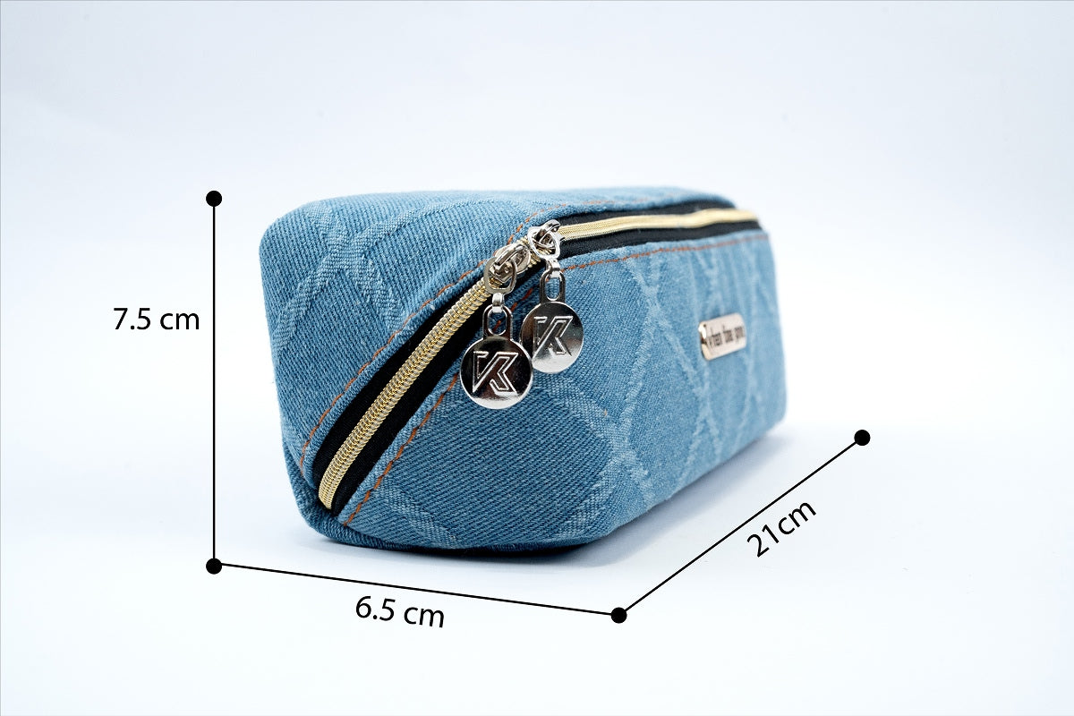 Denim Pouch - Steel Blue