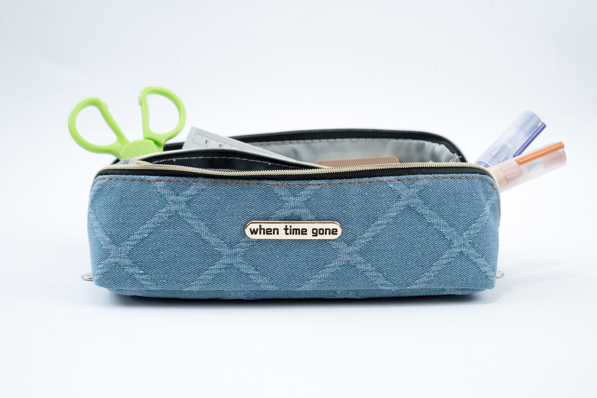 Denim Pouch - Steel Blue