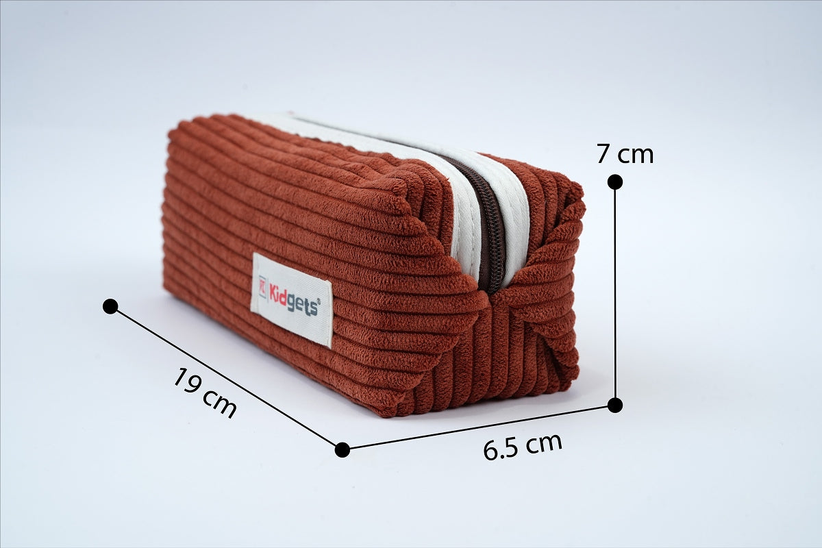 Corduroy Pouch - Rust