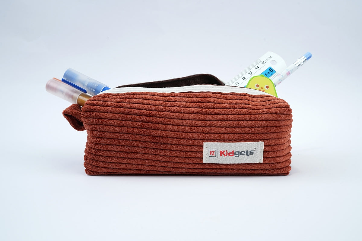 Corduroy Pouch - Rust