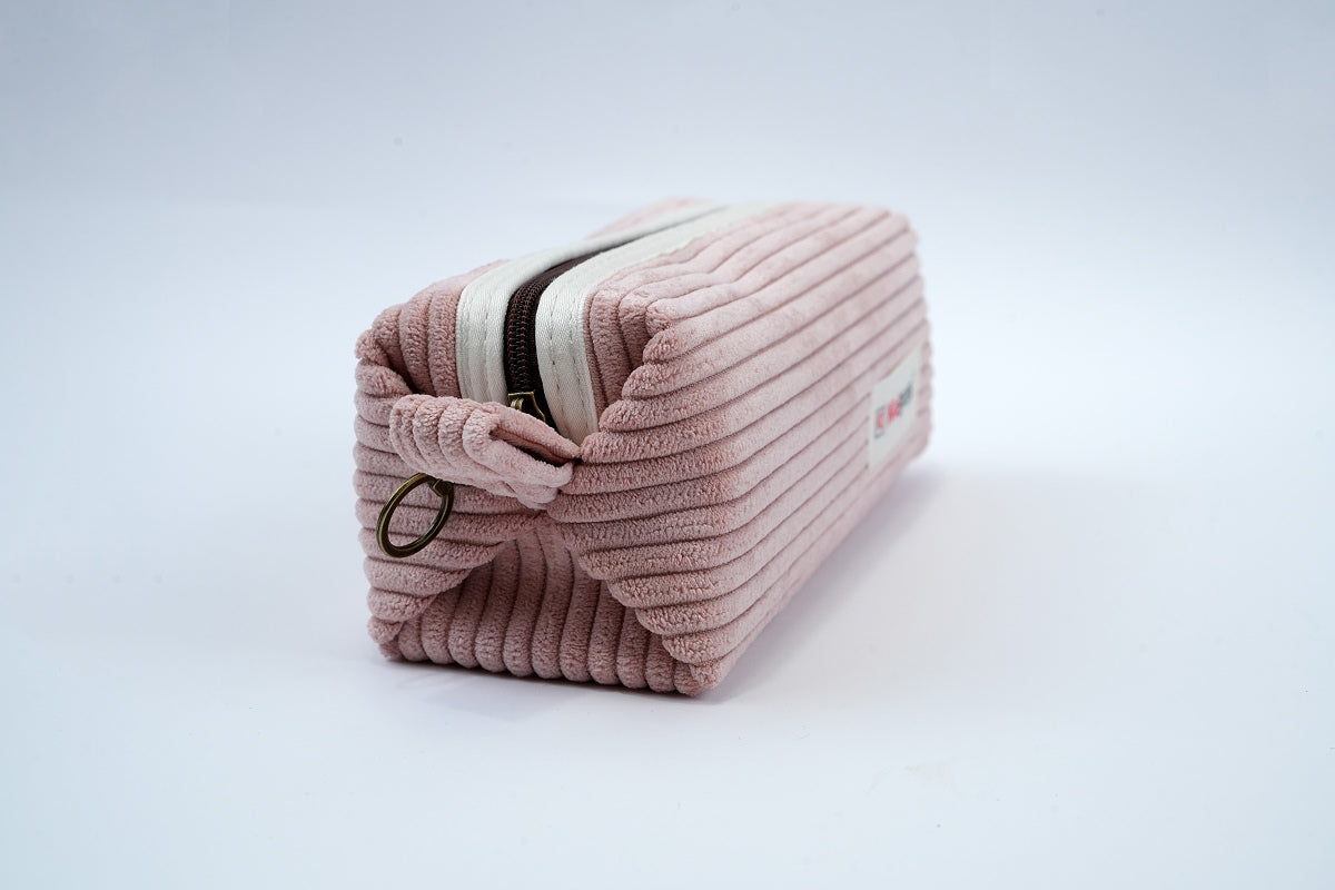 Corduroy Pouch - Peach