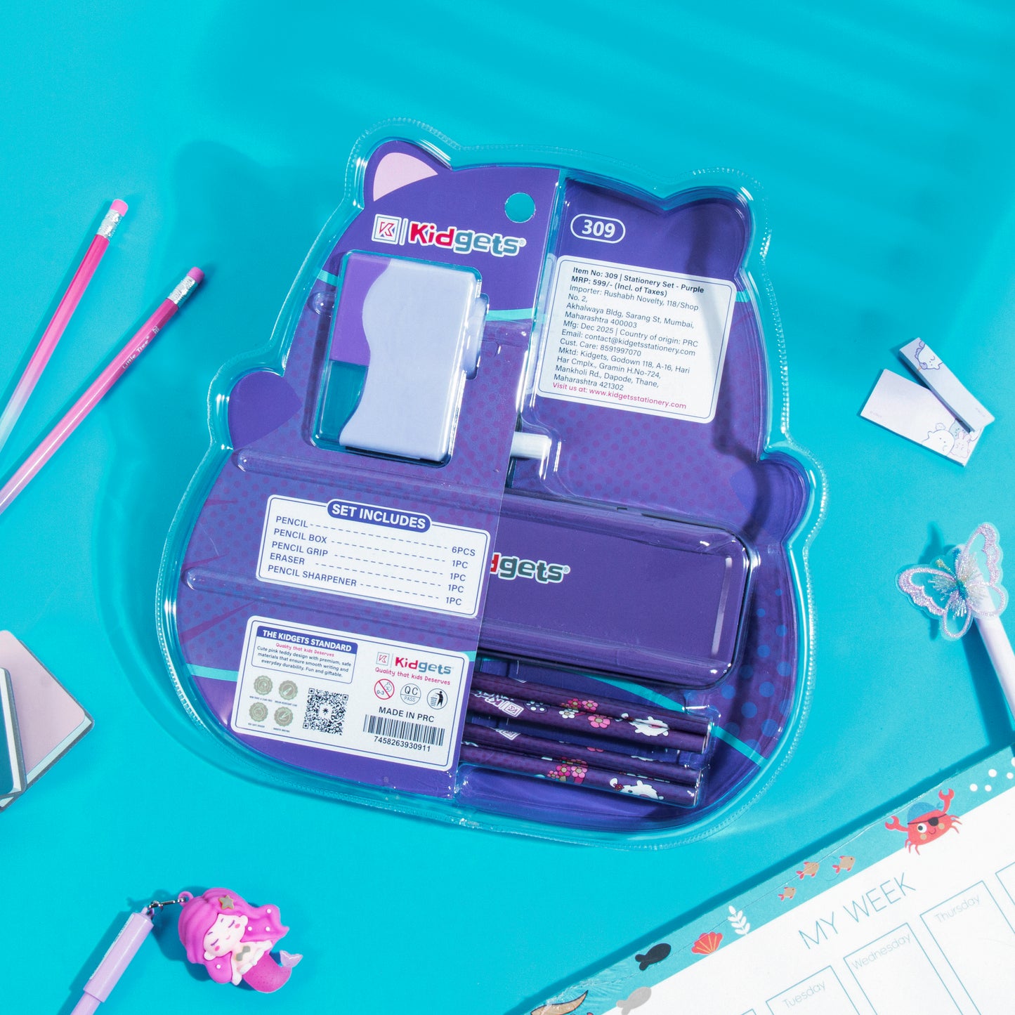 Kidgets Pencil Set - 309