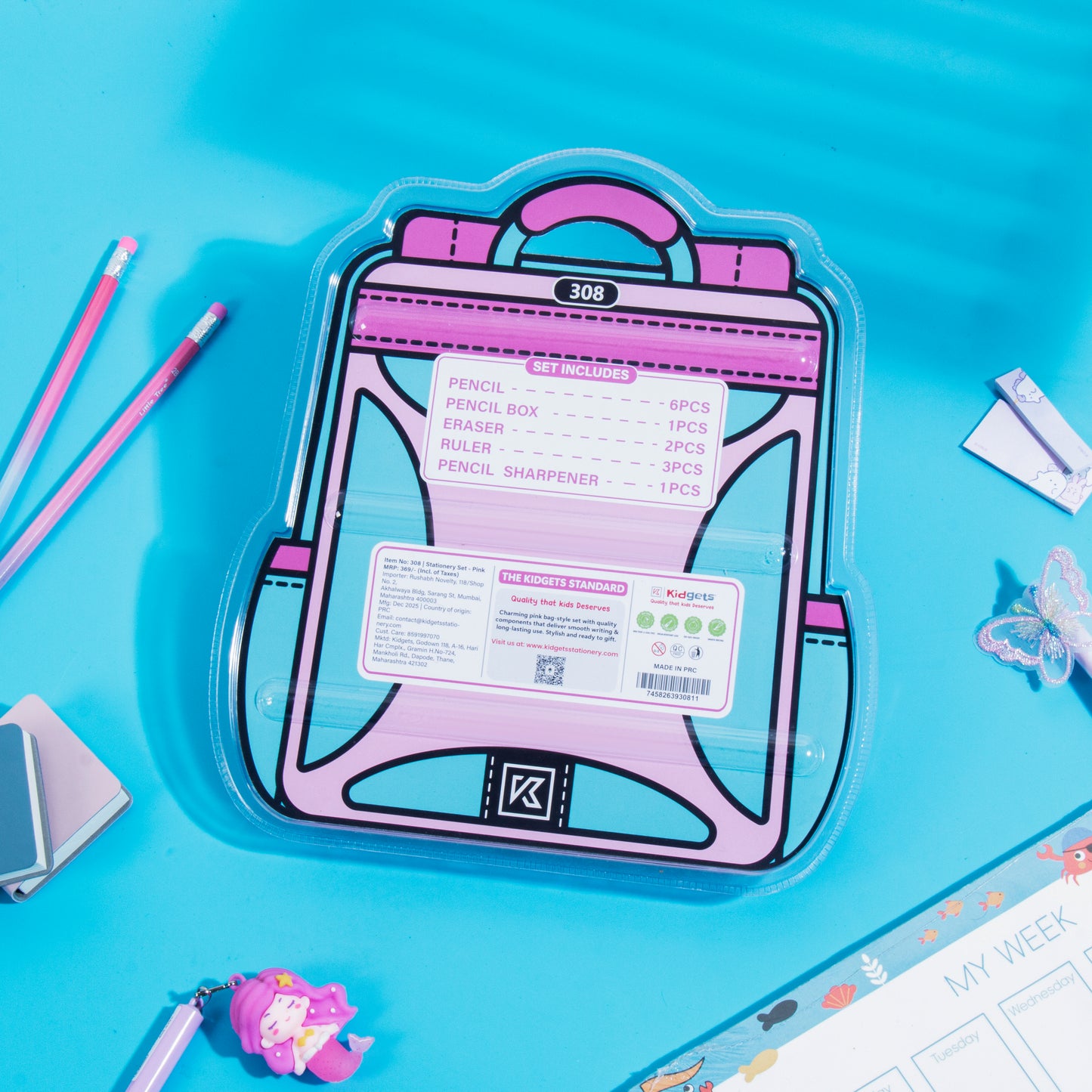 Kidgets Pencil Set - 308