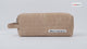 Squarestich Pouch - Light Brown