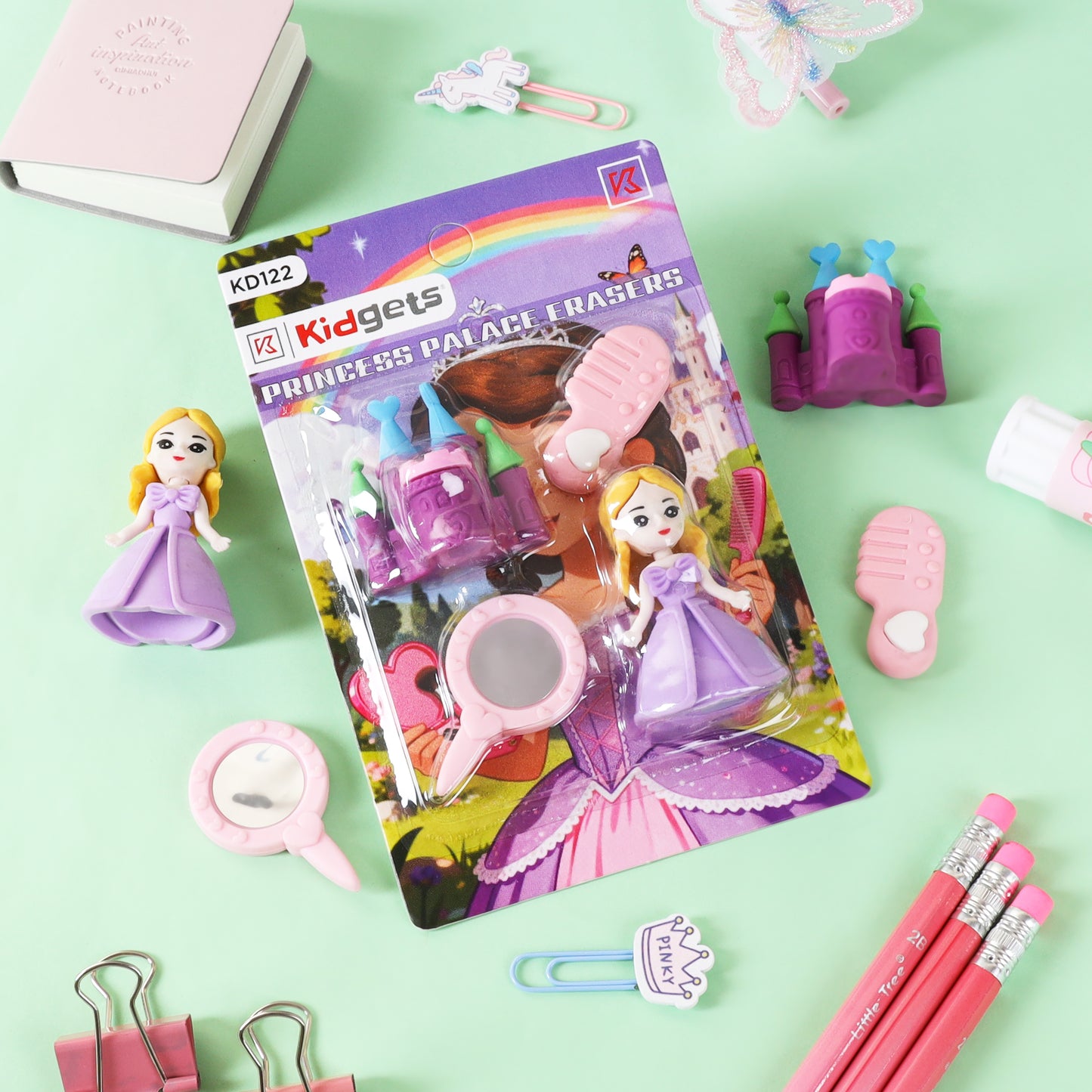 Kidgets 122 - Princess Palace Erasers
