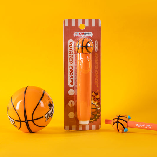 Kidgets 212 - Basketball Sliding Eraser