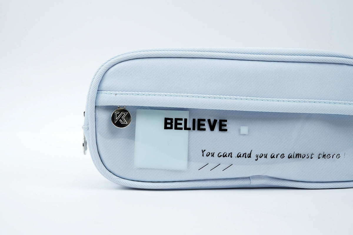 Clearview Organizer Pouch - Light Blue