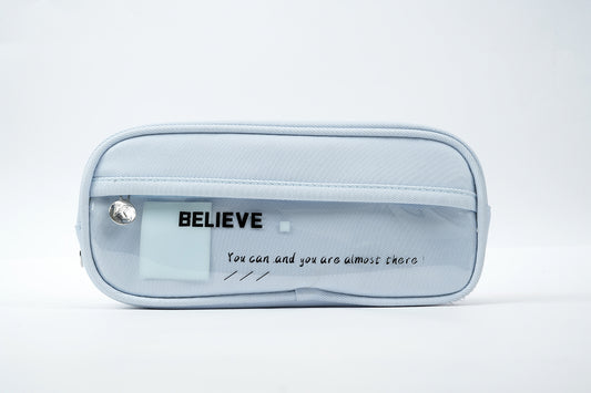 Clearview Organizer Pouch - Light Blue