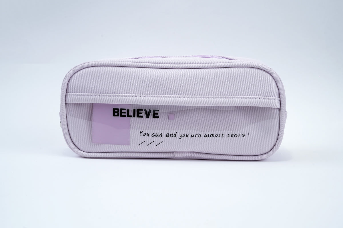 Clearview Organizer Pouch - Purple