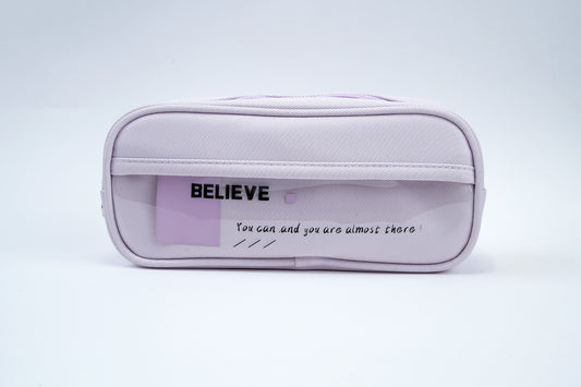 Clearview Organizer Pouch - Purple