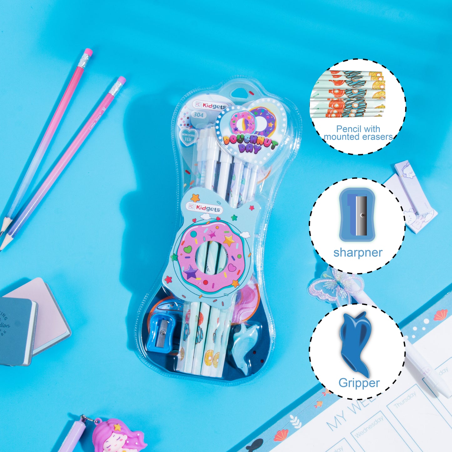 Kidgets Pencil Set - 304