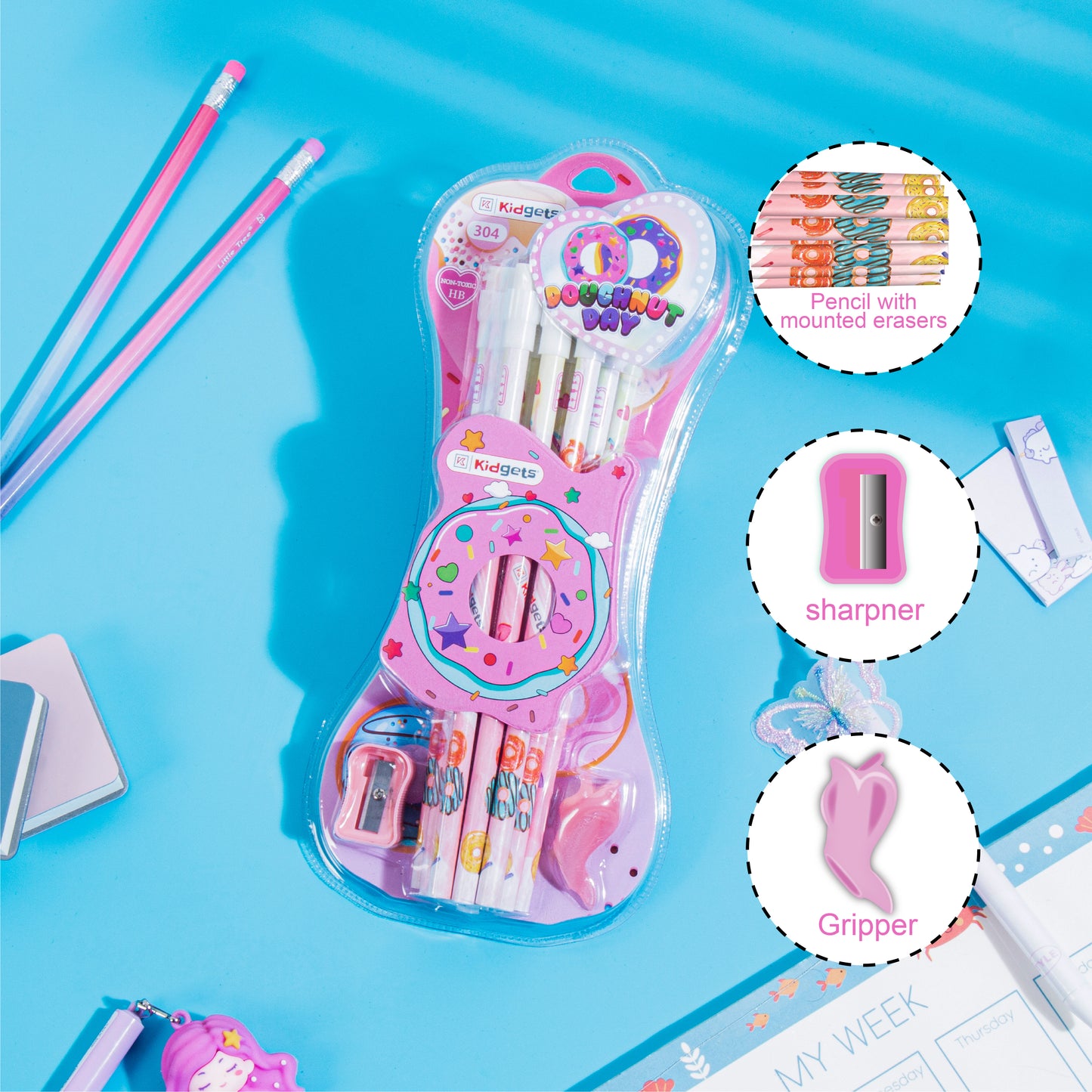 Kidgets Pencil Set - 304