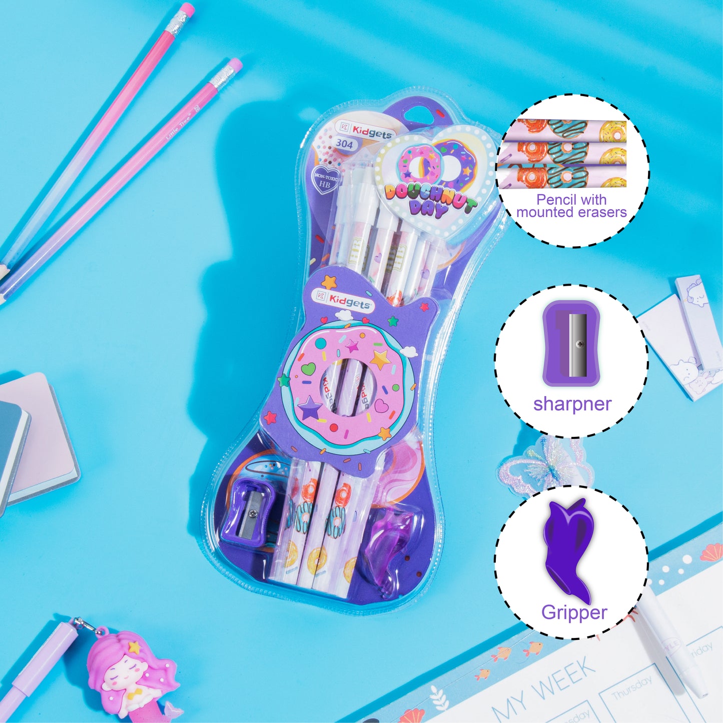 Kidgets Pencil Set - 304