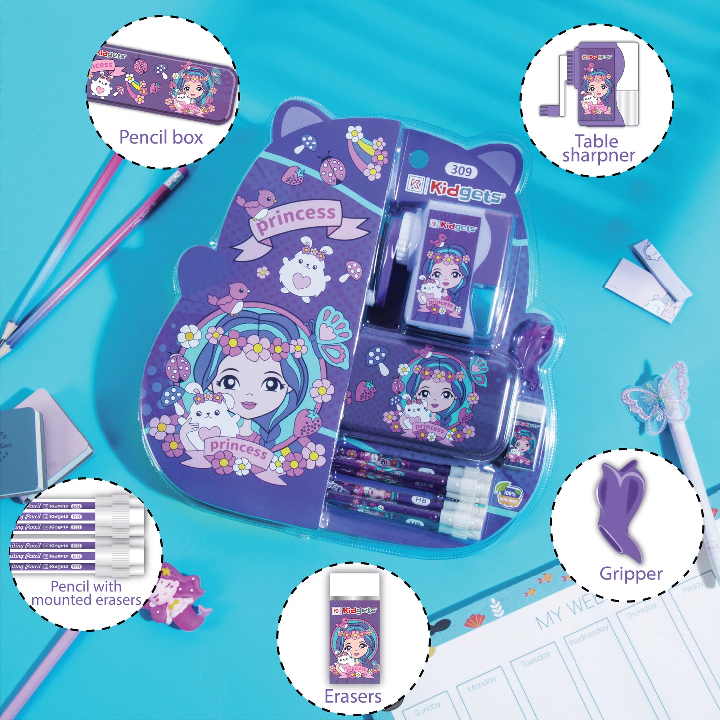 Kidgets Pencil Set - 309