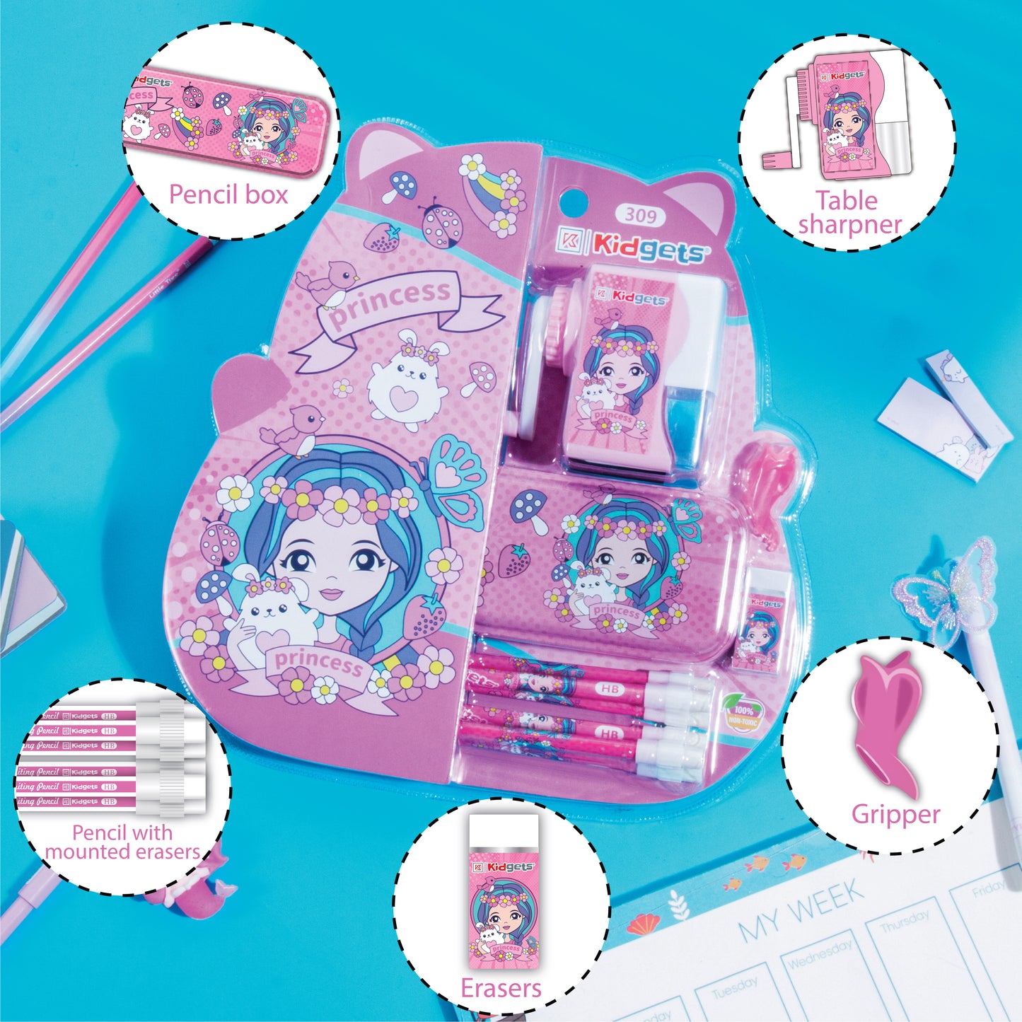 Kidgets Pencil Set - 309