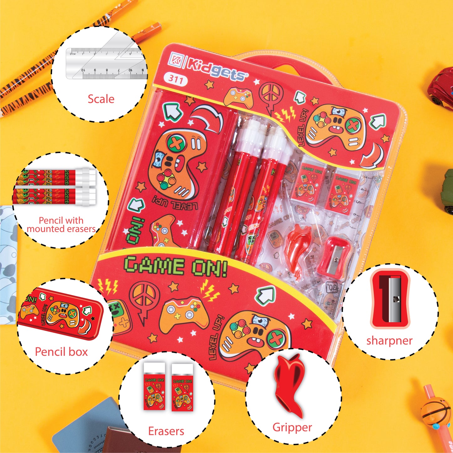 Kidgets Pencil Set- 311