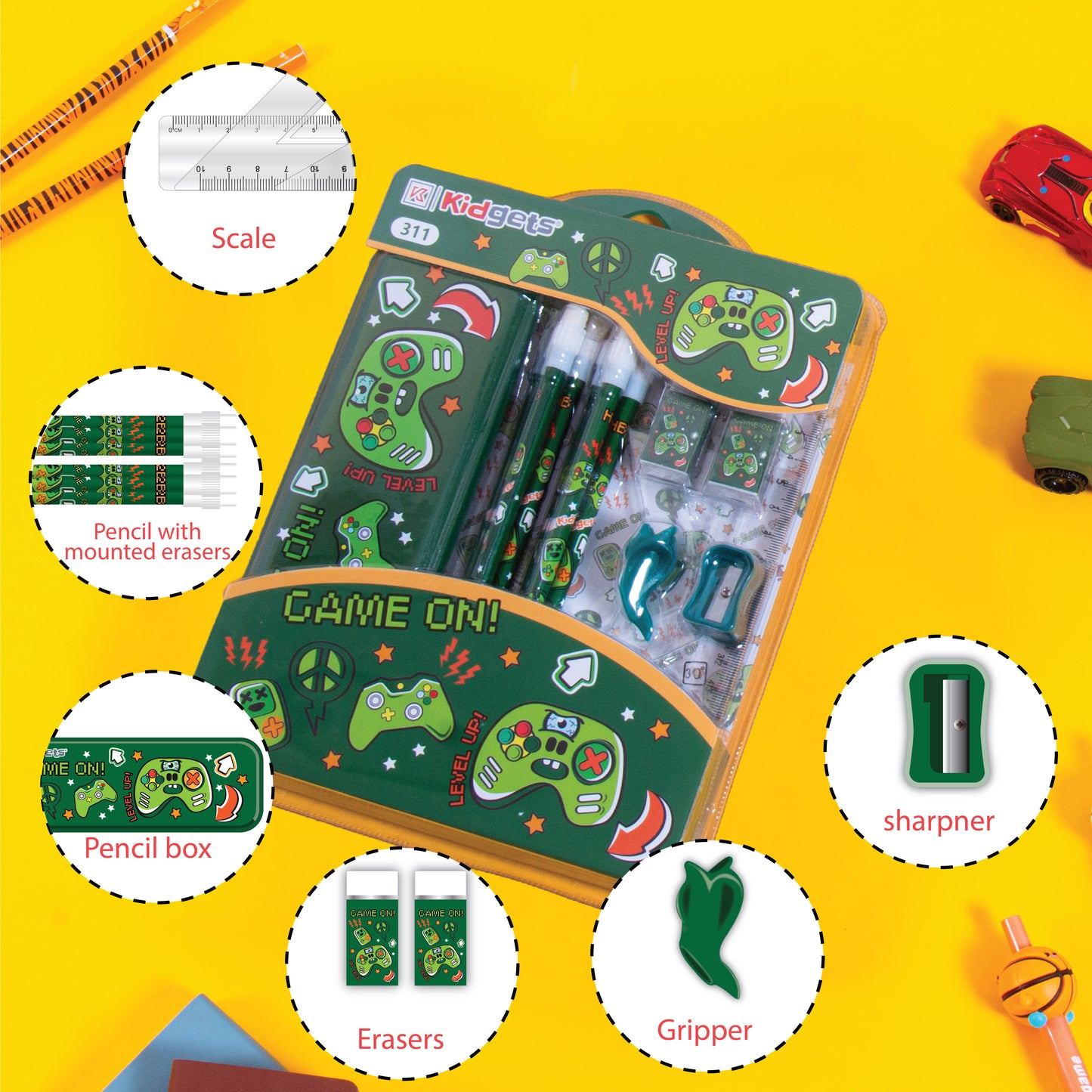 Kidgets Pencil Set- 311