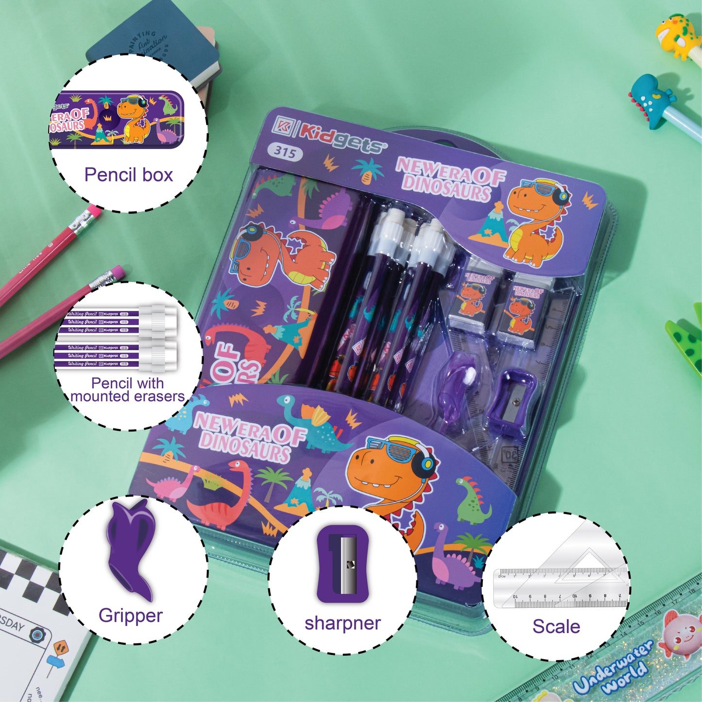 Kidgets Pencil Set - 315