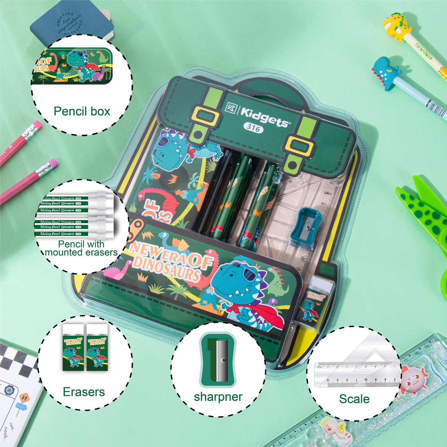 Kidgets Pencil Set - 316