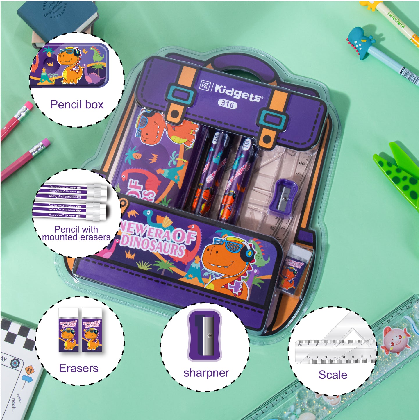 Kidgets Pencil Set - 316