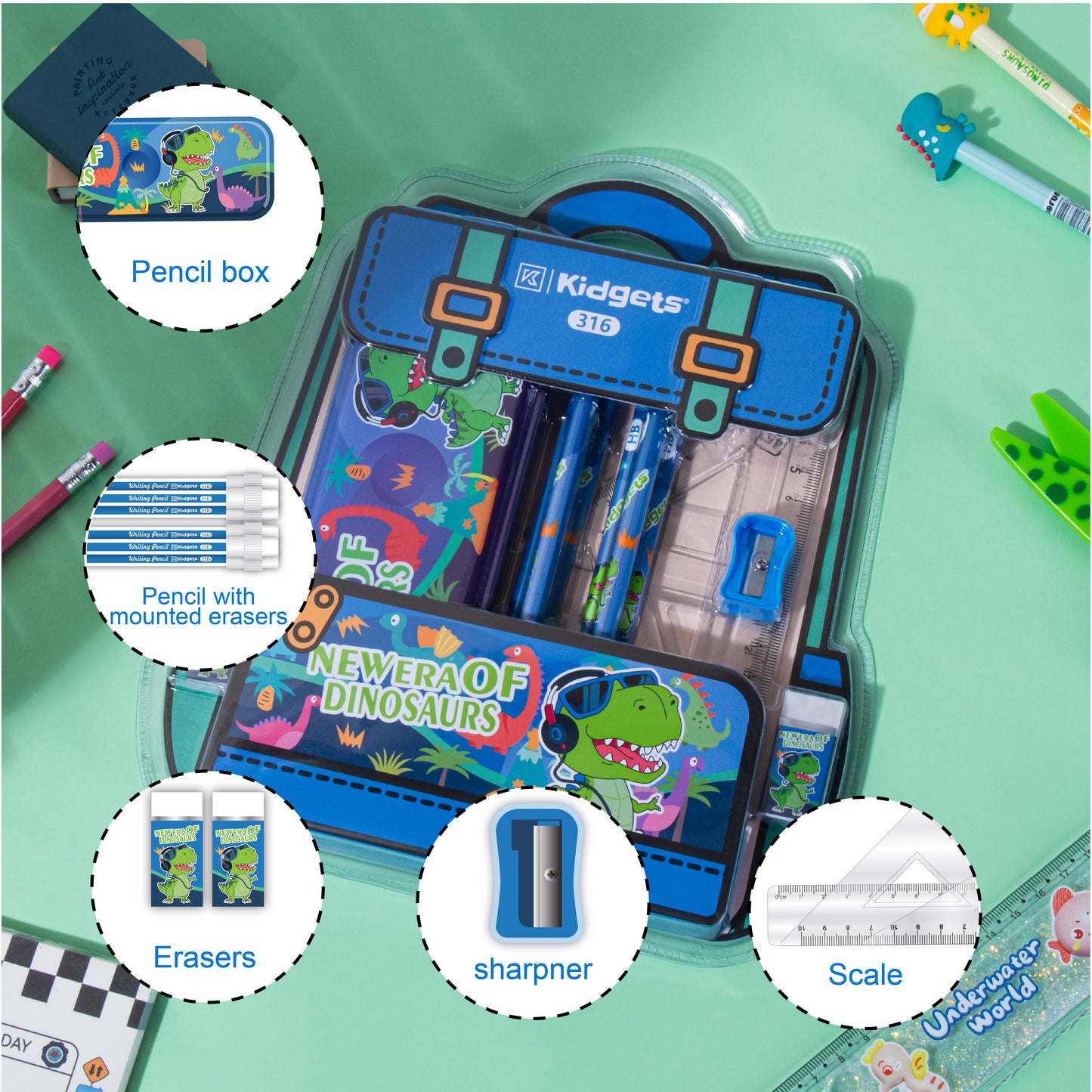 Kidgets Pencil Set - 316