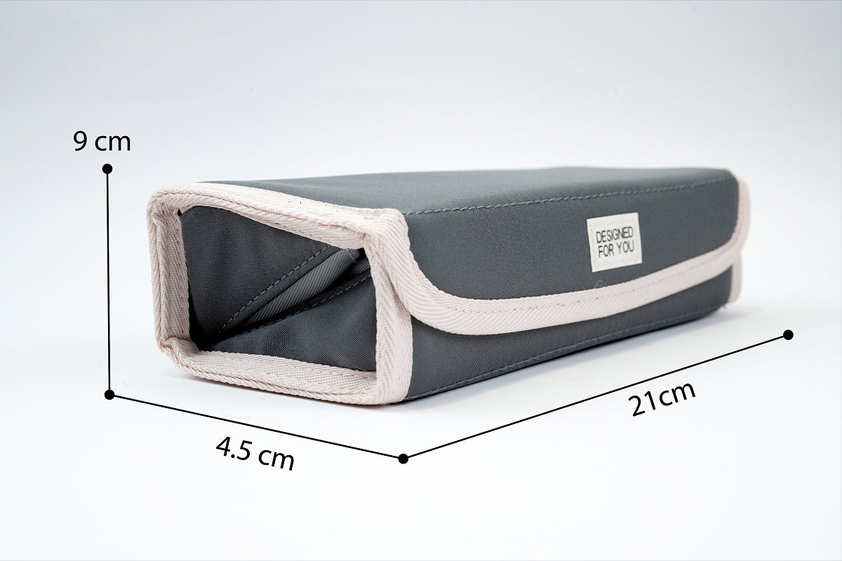 Magnetic Lock Pouch - Dark Grey