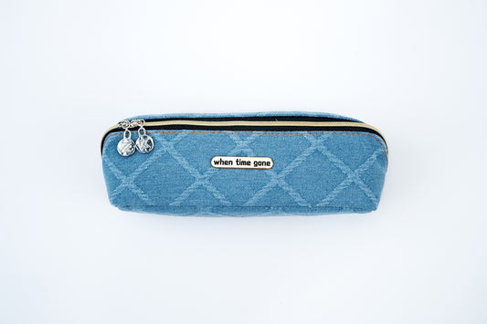 Denim Pouch - Steel Blue