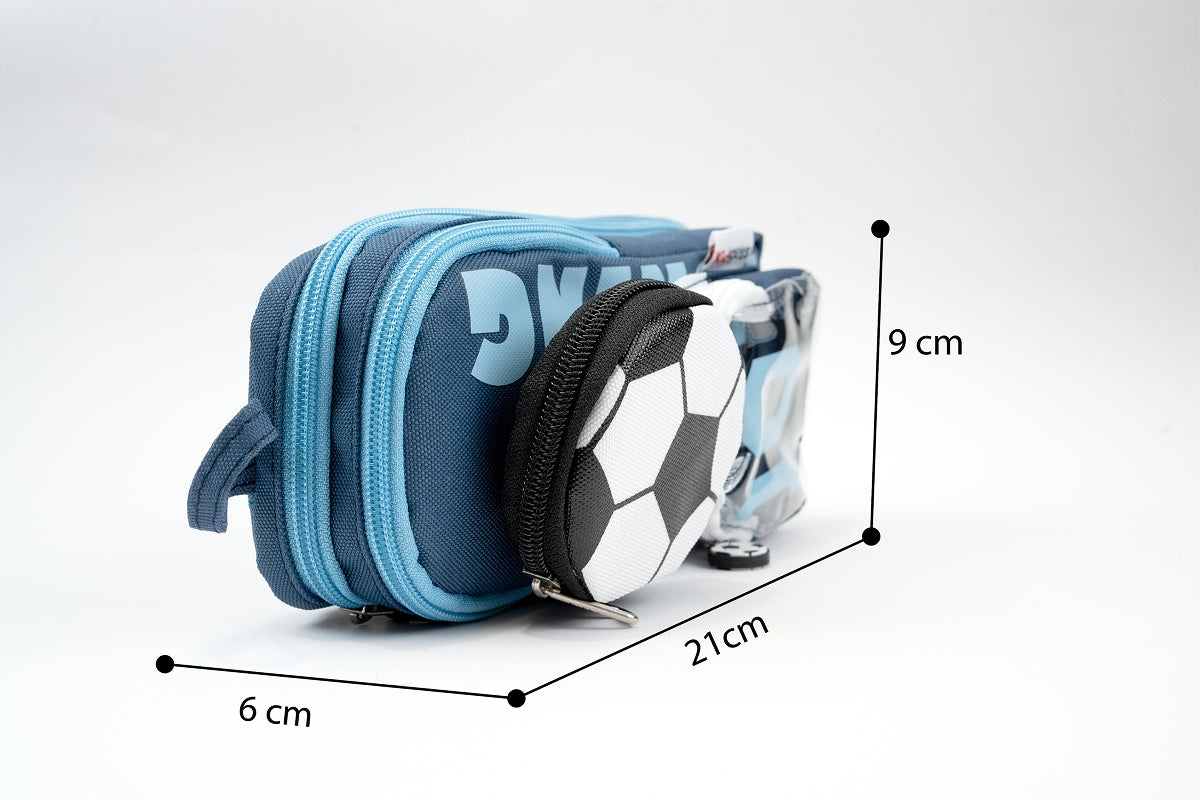 Football Pouch - Blue