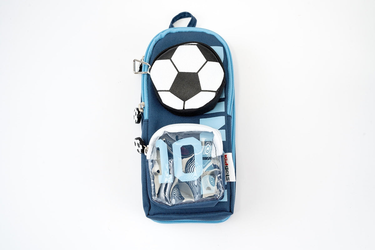 Football Pouch - Blue