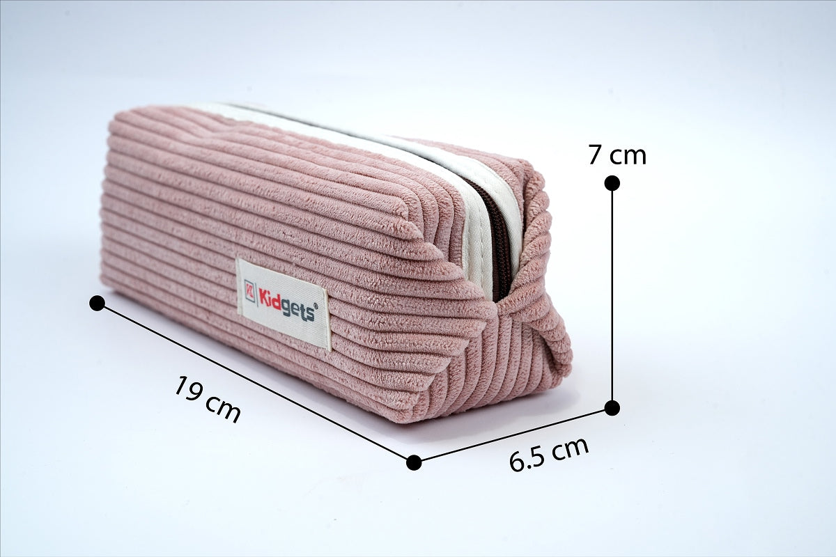 Corduroy Pouch - Peach