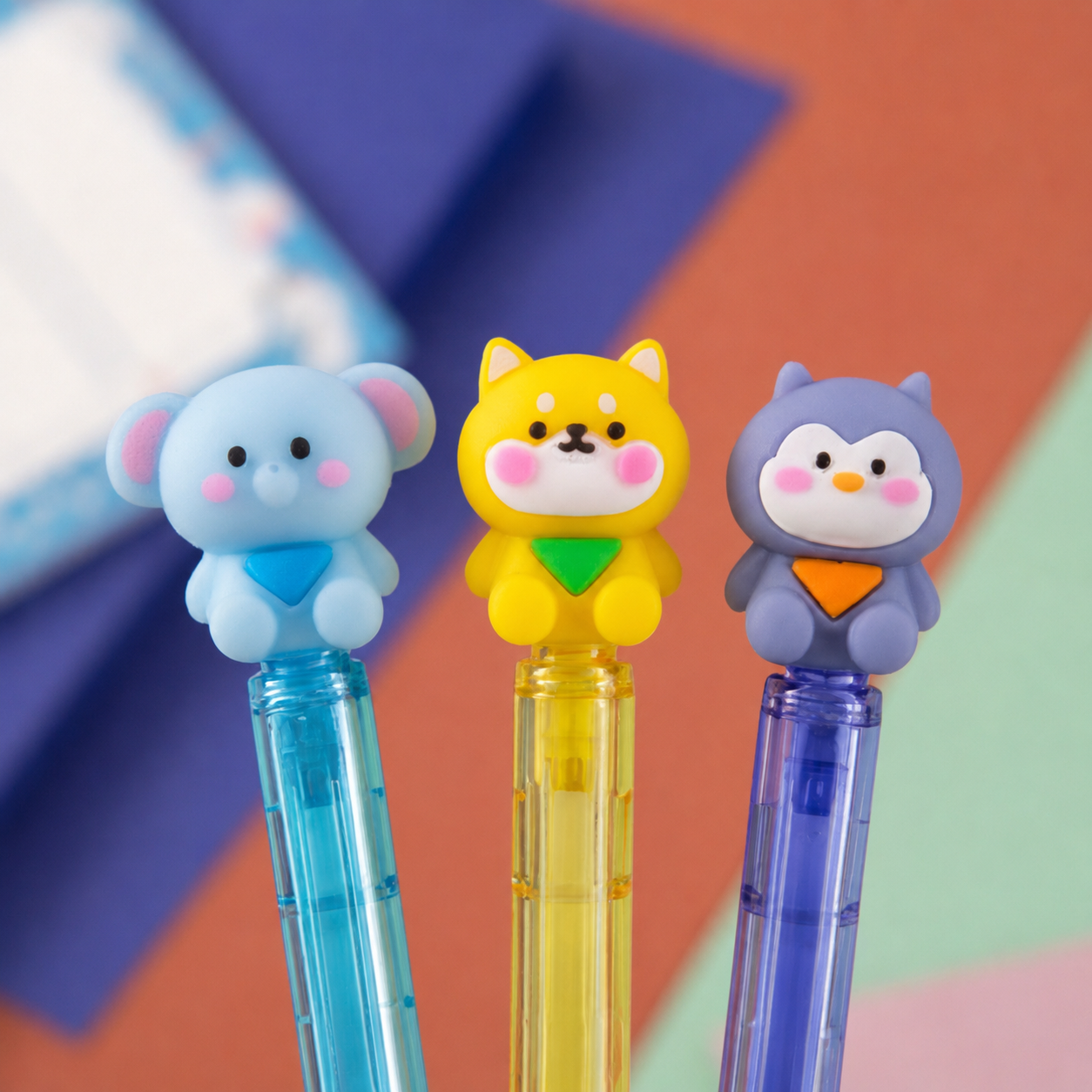 KD321-Pack of 3 Assorted Mechanical pencils (0.7mm)