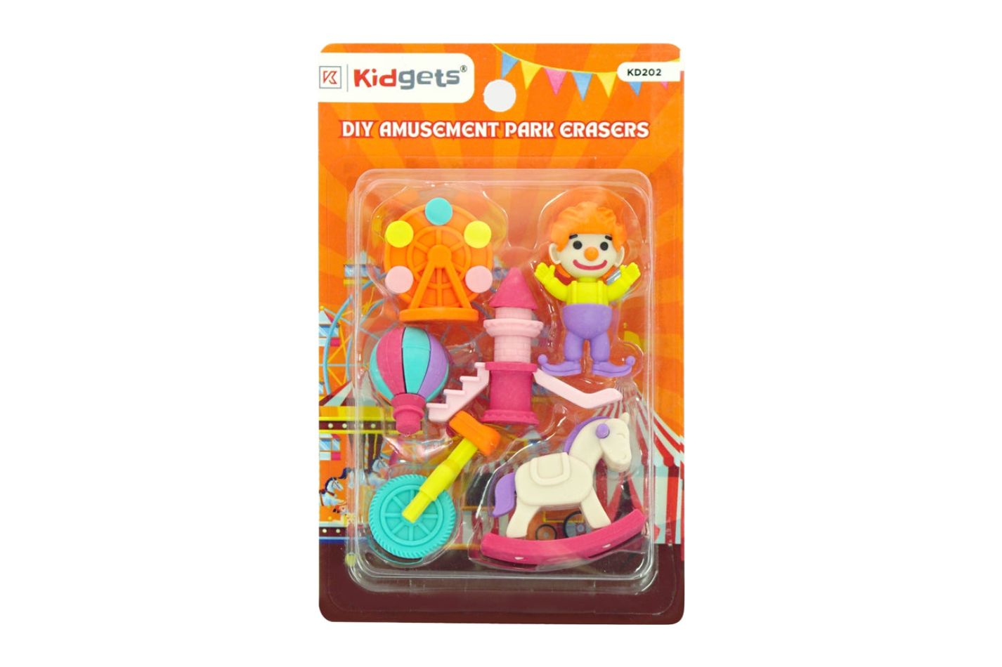 Diy Amusment Park Erasers