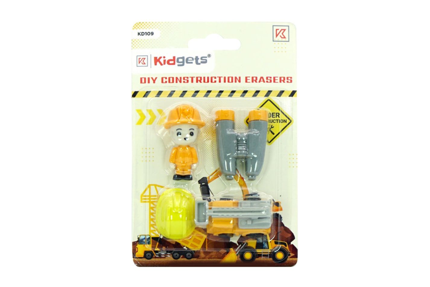 Diy Construction Erasers