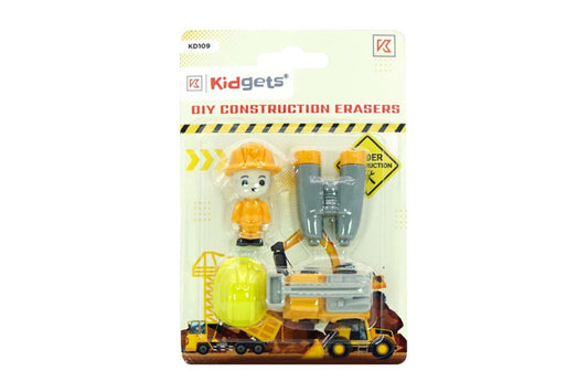 Diy Construction Erasers
