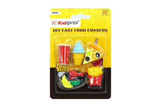 Diy Fast Food Erasers