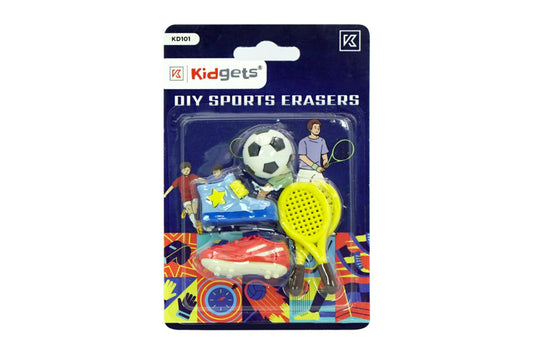 Diy Sports 4 Piece Erasers