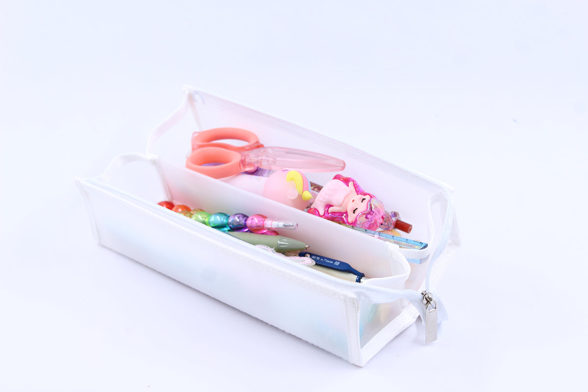 Zip Nest Pouch - White