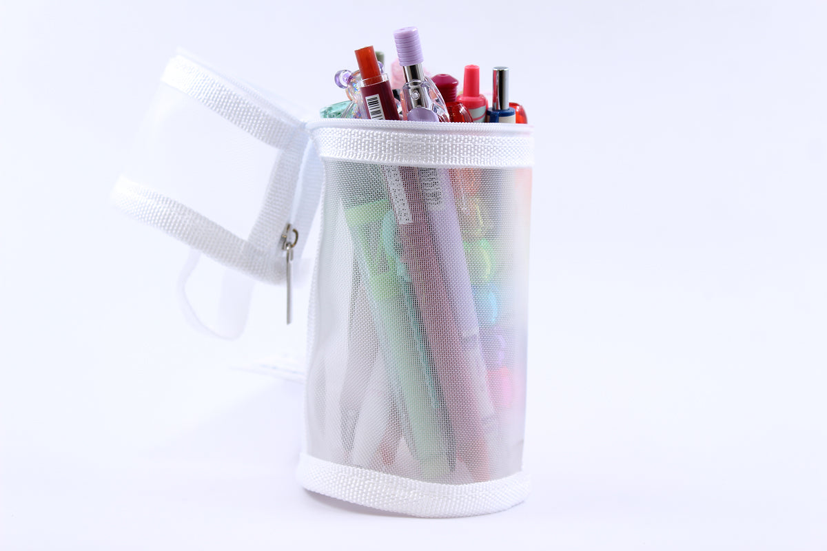 Ziptower Pouch - White