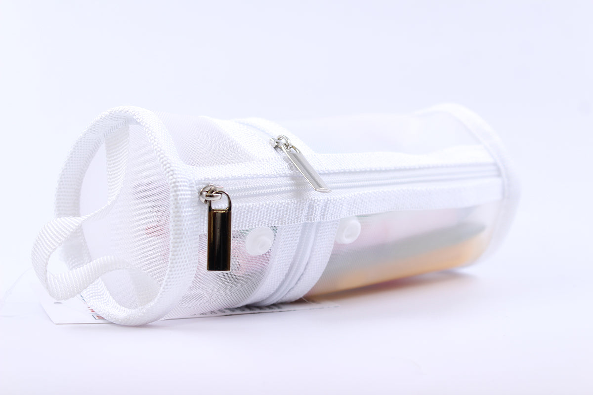 Ziptower Pouch - White