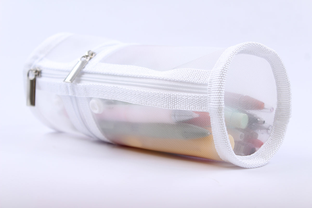 Ziptower Pouch - White