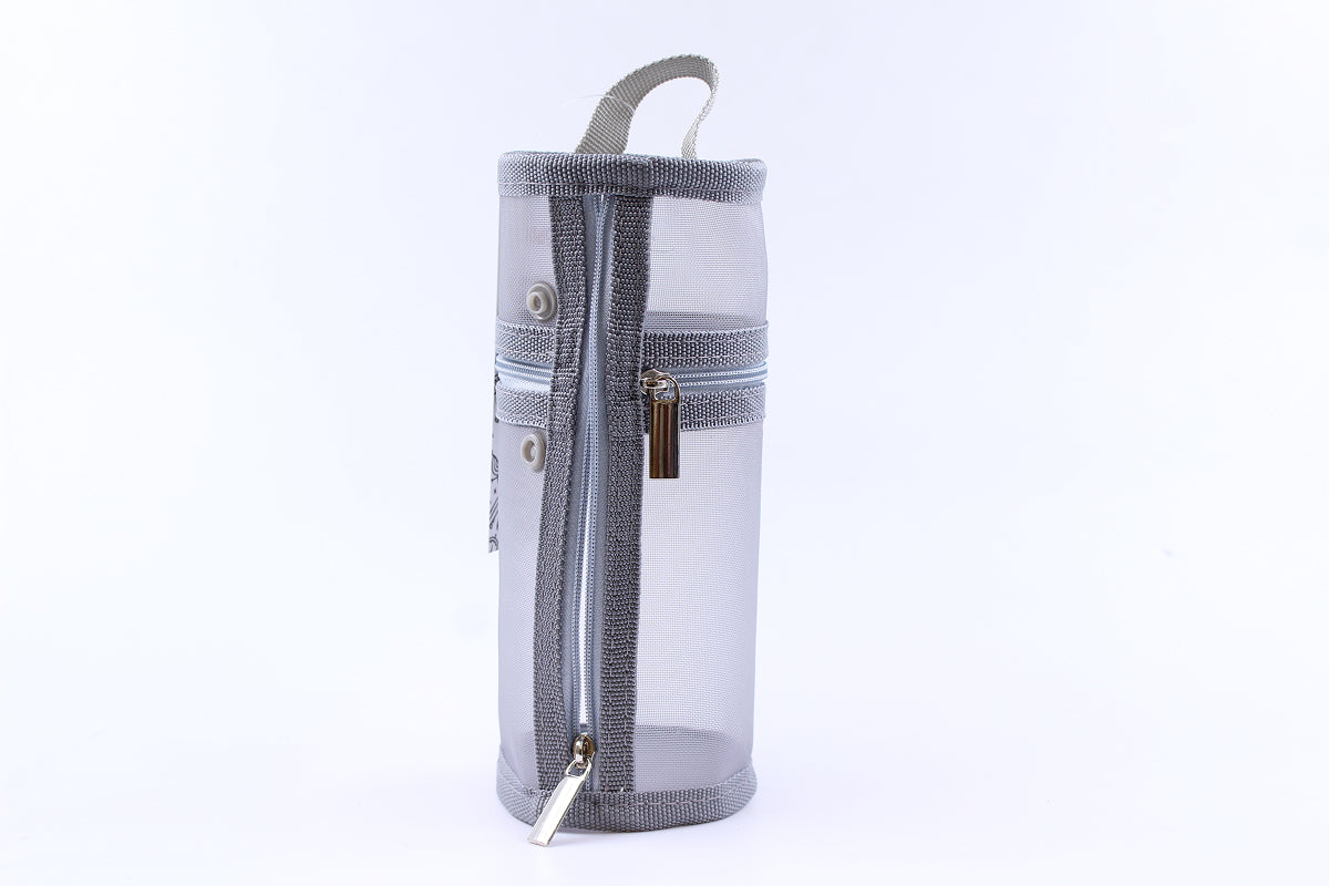 Ziptower Pouch - Grey