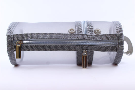 Ziptower Pouch - Grey